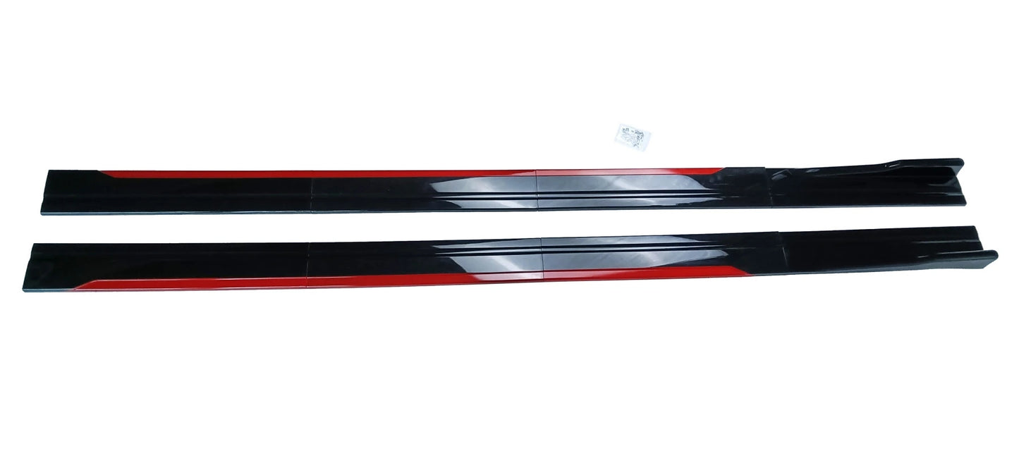 Universal Car Side Skirt Winglet Splitters Lip Side Spoiler