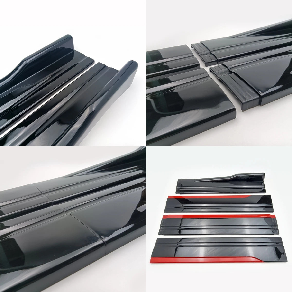 Universal Car Side Skirt Winglet Splitters Lip Side Spoiler