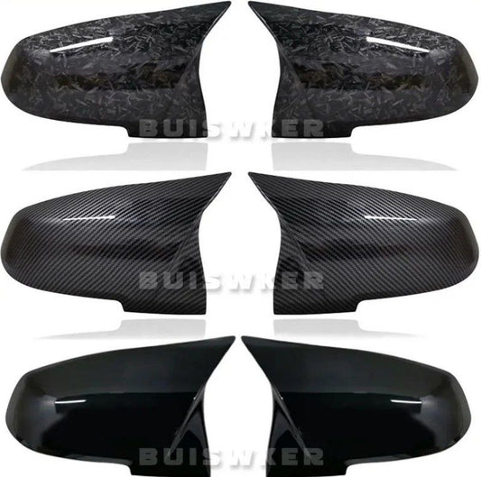 Rearview Mirror Cover Cap Carbon Black for BMW Series 1 2 3 4 X M 220i 328i 420i F20 F21 F22 F23 F30 F32 F33 F36 X1